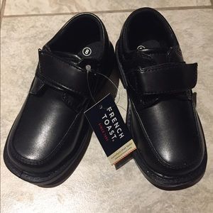 Black leather loafer 8T - Boys (New)